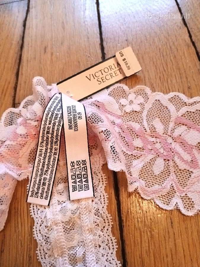 Victorias Secret nėriniuoti stringai (M) - nuotraukos Nr. 7