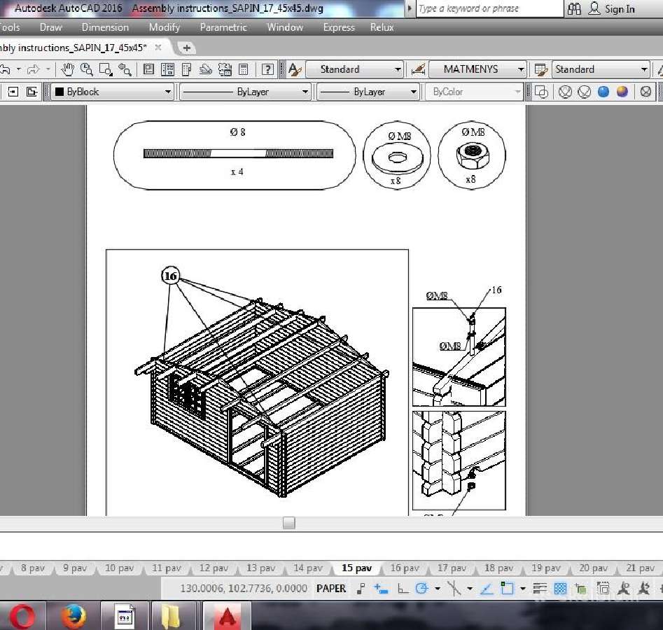 Autocad brėžinių braižymas. Coreldraw, CNC. - nuotraukos Nr. 4