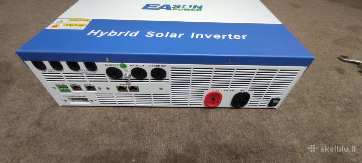 Saules elektrines hibridinis inverteris 11kw Easun - nuotraukos Nr. 7