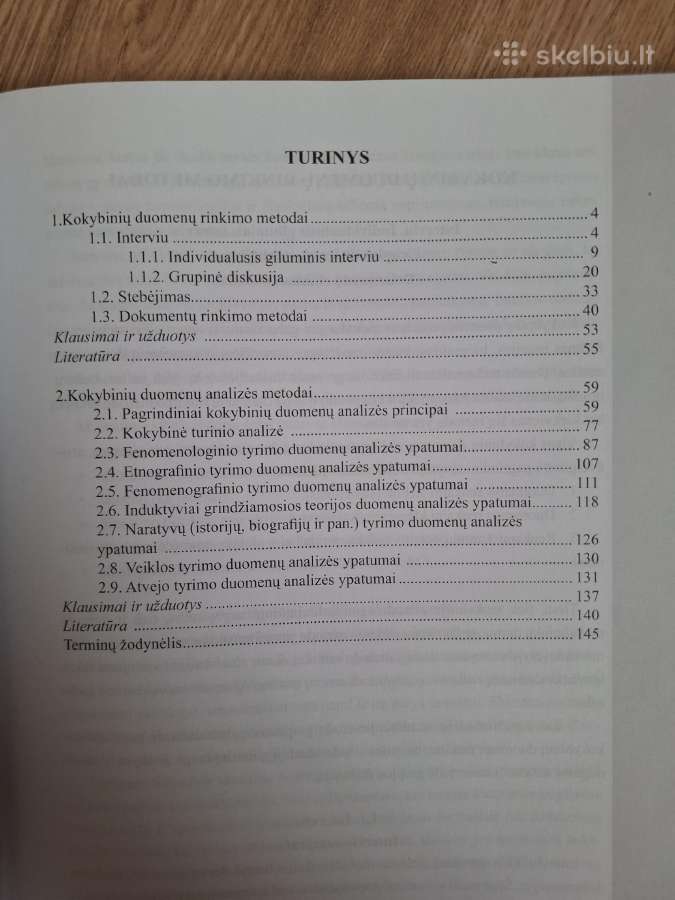 Kokybinių tyrimų metodologija - nuotraukos Nr. 2