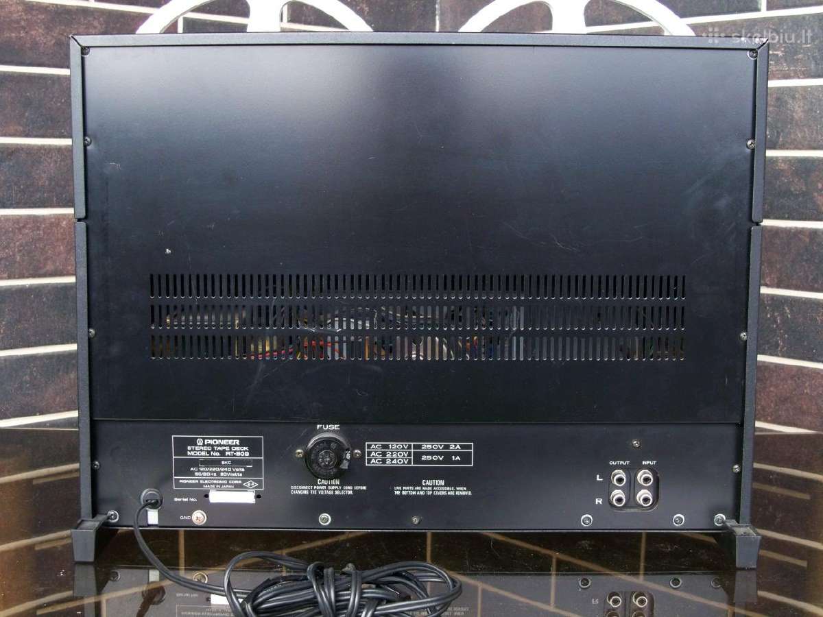 Pioneer Rt-909, 707, 701, 1011l. Akai GX 620, 625. - nuotraukos Nr. 7