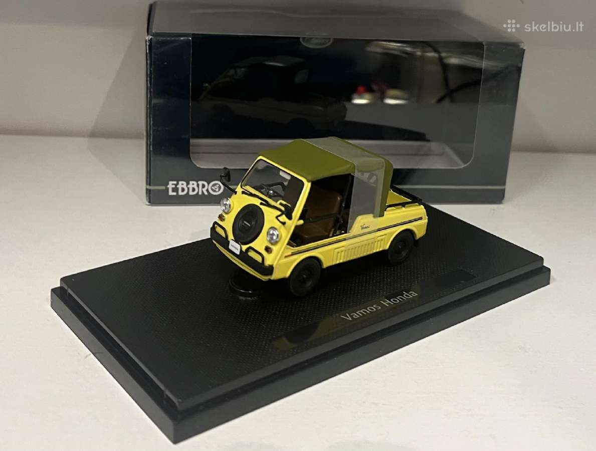 Kolekciniai modeliukai-vamos Honda