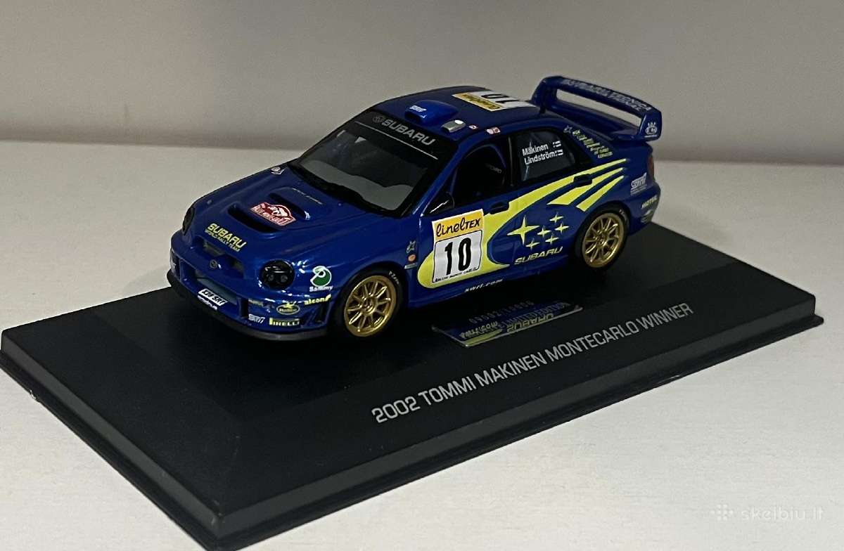 Kolekciniai modeliukai-subaru Impreza