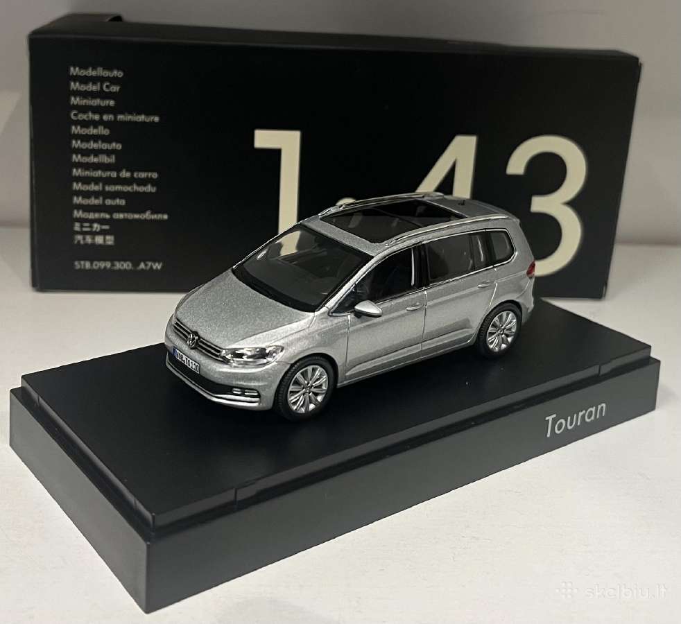 Kolekciniai modeliukai-volkswagen Toauran