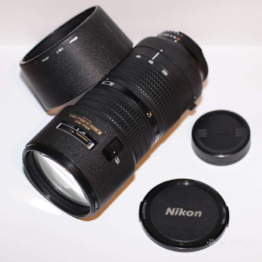 Nikon Ed Af Nikkor 80-200mm f/2.8 - nuotraukos Nr. 8