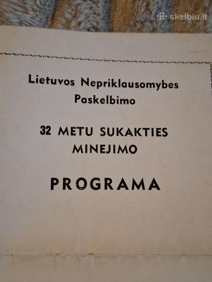 Programa - nuotraukos Nr. 2