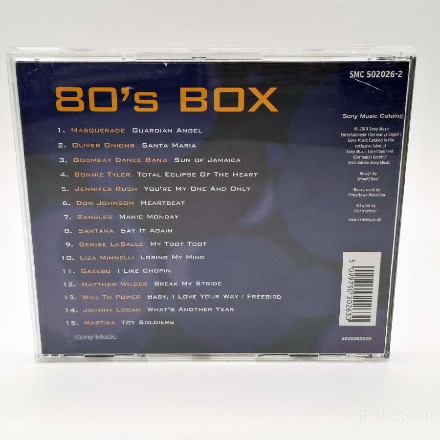 80's Box Cd3 (CD, rinkinys) - nuotraukos Nr. 2