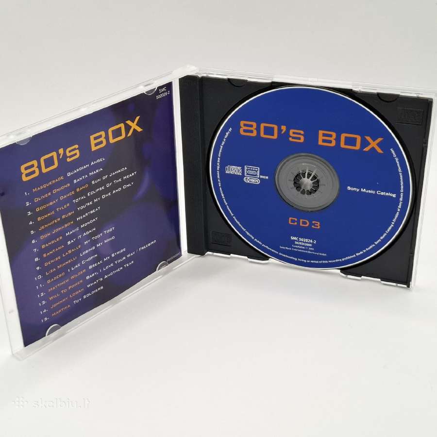 80's Box Cd3 (CD, rinkinys) - nuotraukos Nr. 3