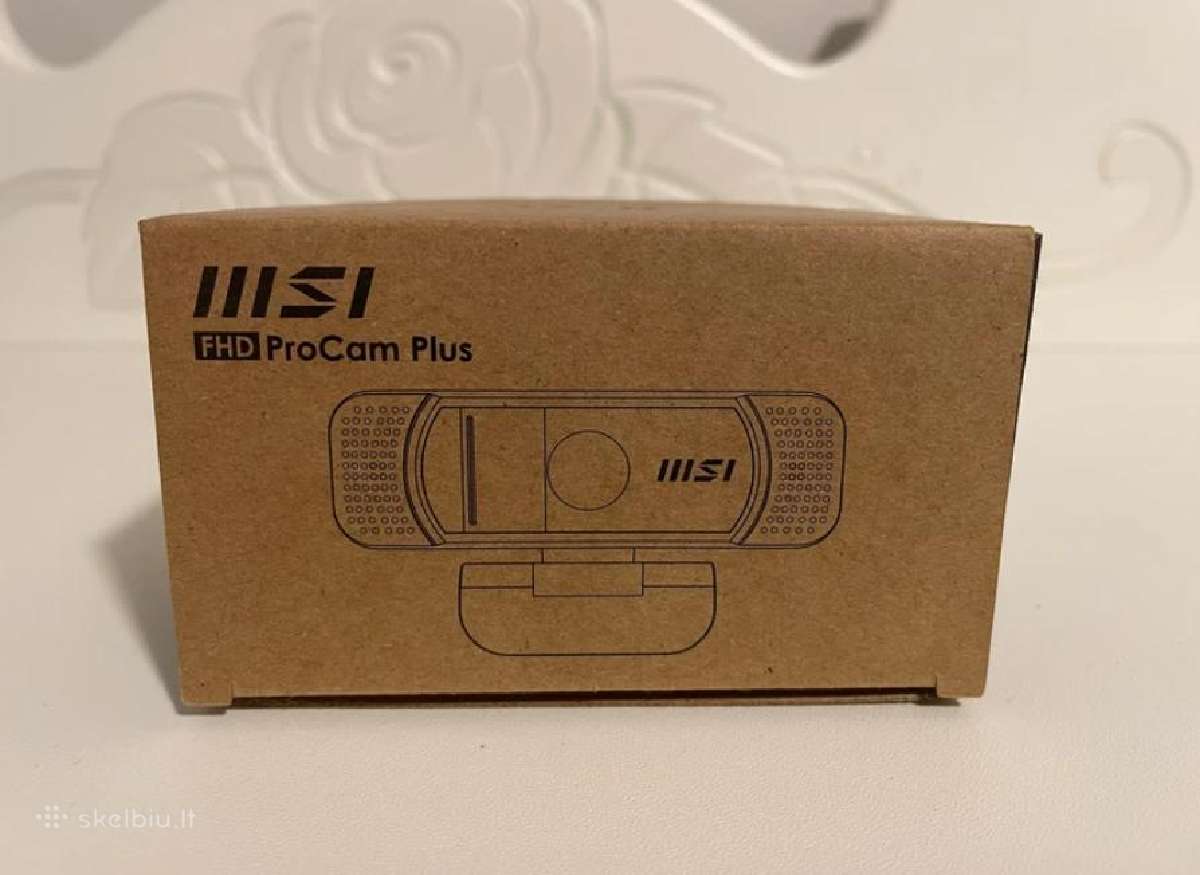 Nauja Web kamera Msi Procam 1080p