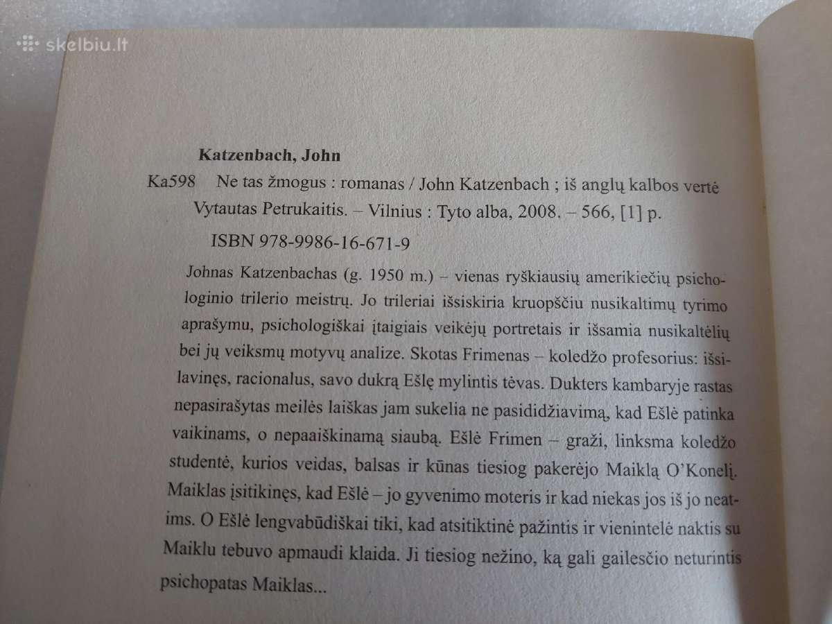Ne tas žmogus - nuotraukos Nr. 3