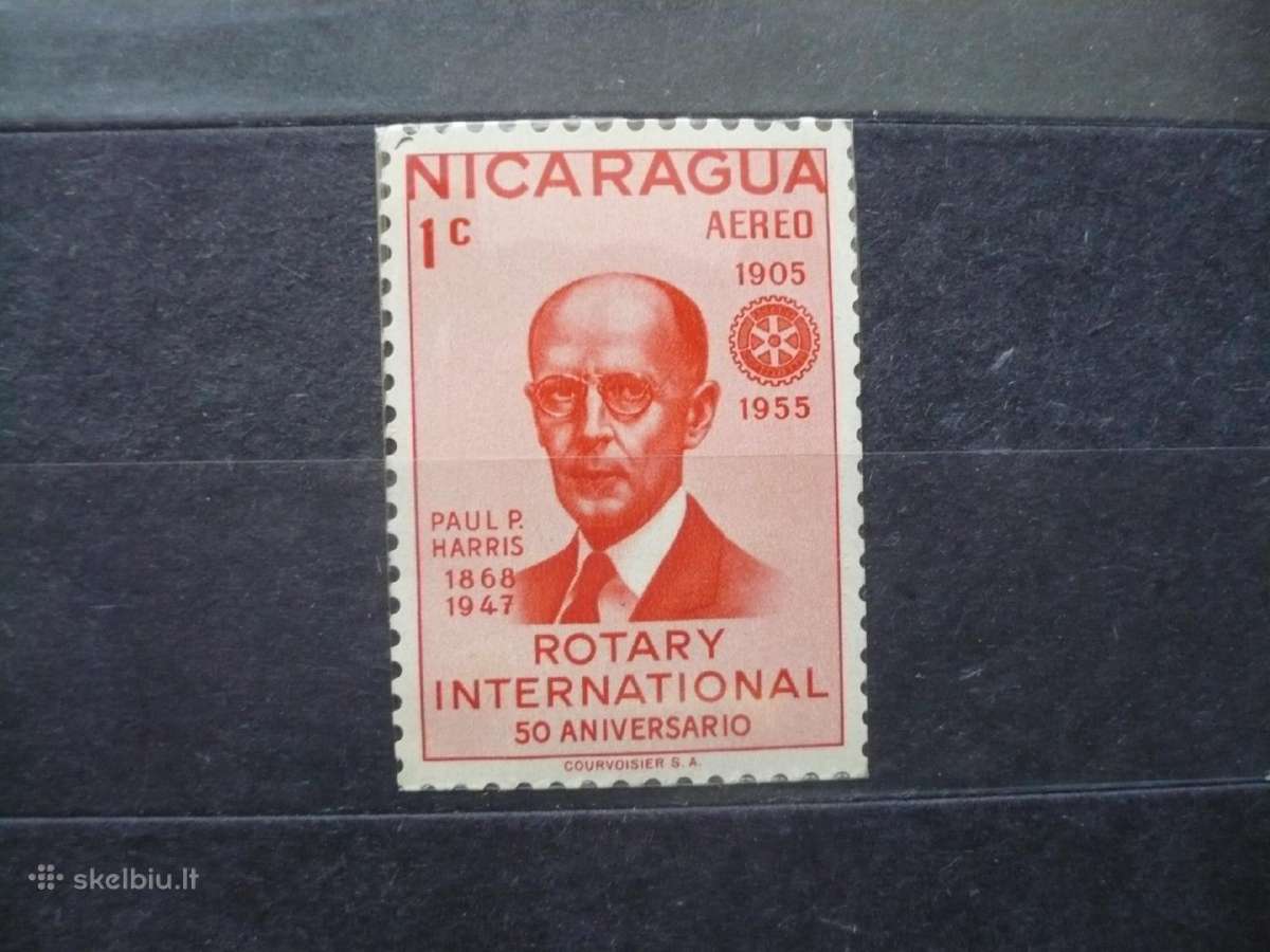1955 m. oro paštas – Rotary International 50-metis