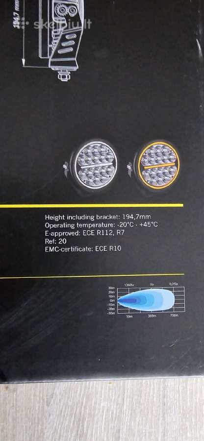LED Lempos Strands Siberia Nr 7" Night Ranger - nuotraukos Nr. 2