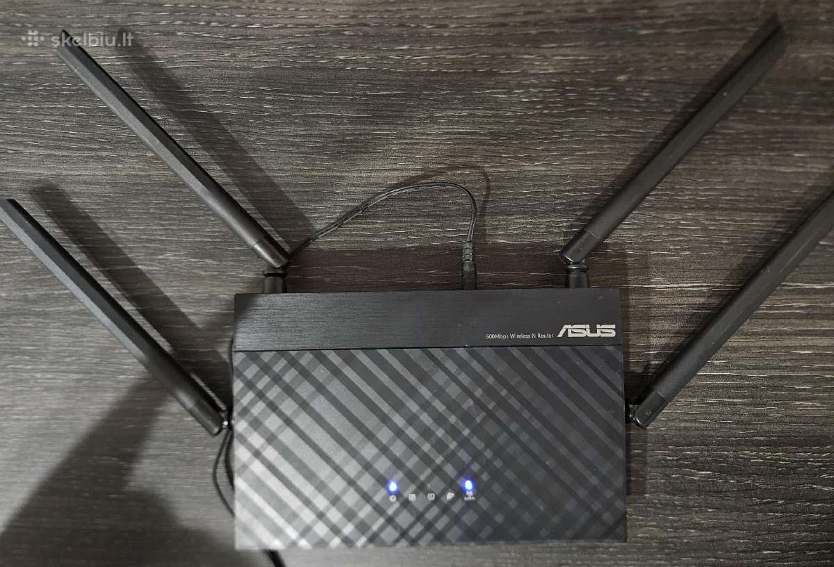 Asus Rt-n19 maršrutizatorius (600mbps, 4 antenos)