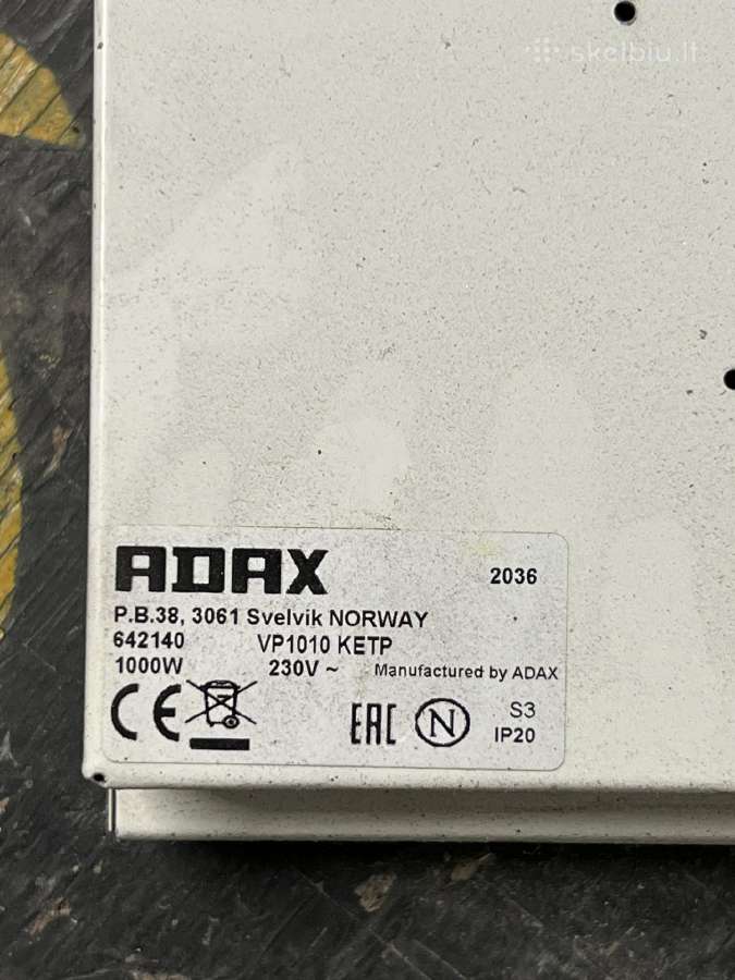 Šildytuvai 4vnt 2kw 1.4kw 1kw 1.2kw - nuotraukos Nr. 6