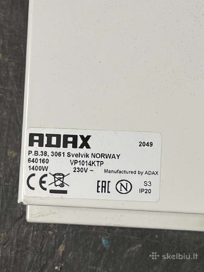 Šildytuvai 4vnt 2kw 1.4kw 1kw 1.2kw - nuotraukos Nr. 7