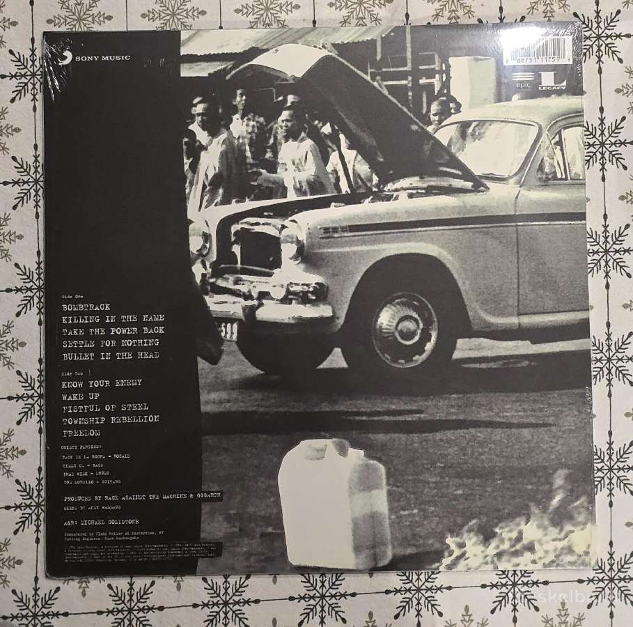 Rage Against the Machine Lp - nuotraukos Nr. 2