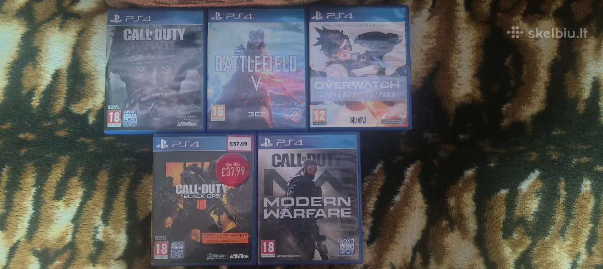 Mažai naudoti Ps4 žaidimai