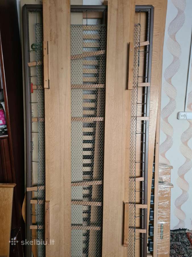Viengulė lova 90/200 su čiužiniu - nuotraukos Nr. 4