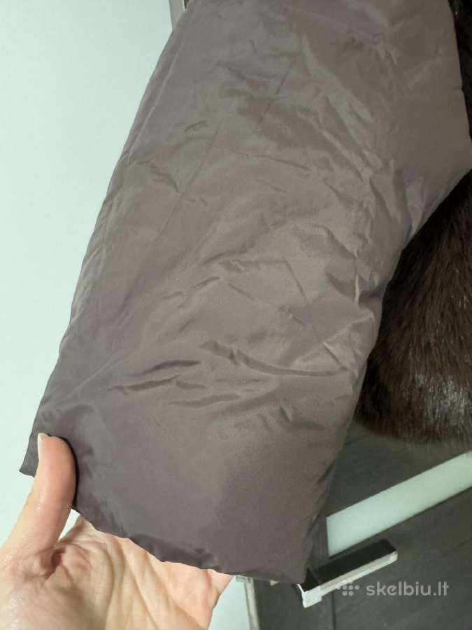 Itališka kailinė striukė su gobtuvu - nuotraukos Nr. 5