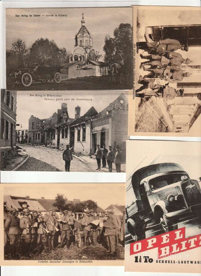 Atvirukai Kybartei Königsberg Rytu prusija