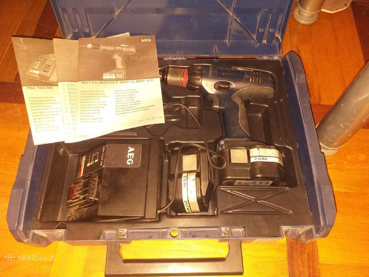 Aeg suktuvas Best 12x