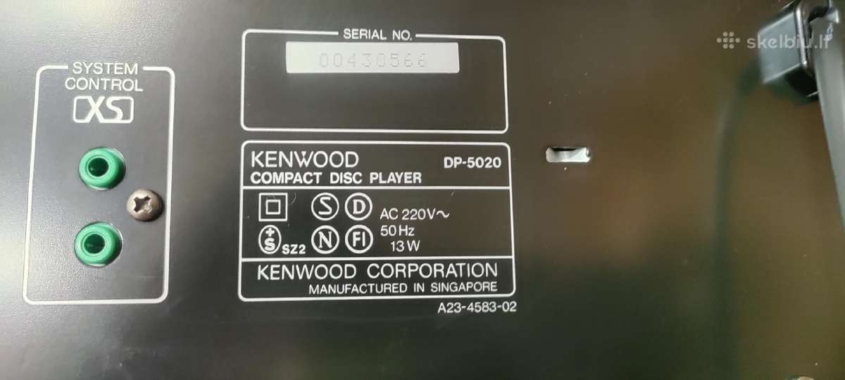Kenwood Dp-5020 - nuotraukos Nr. 5