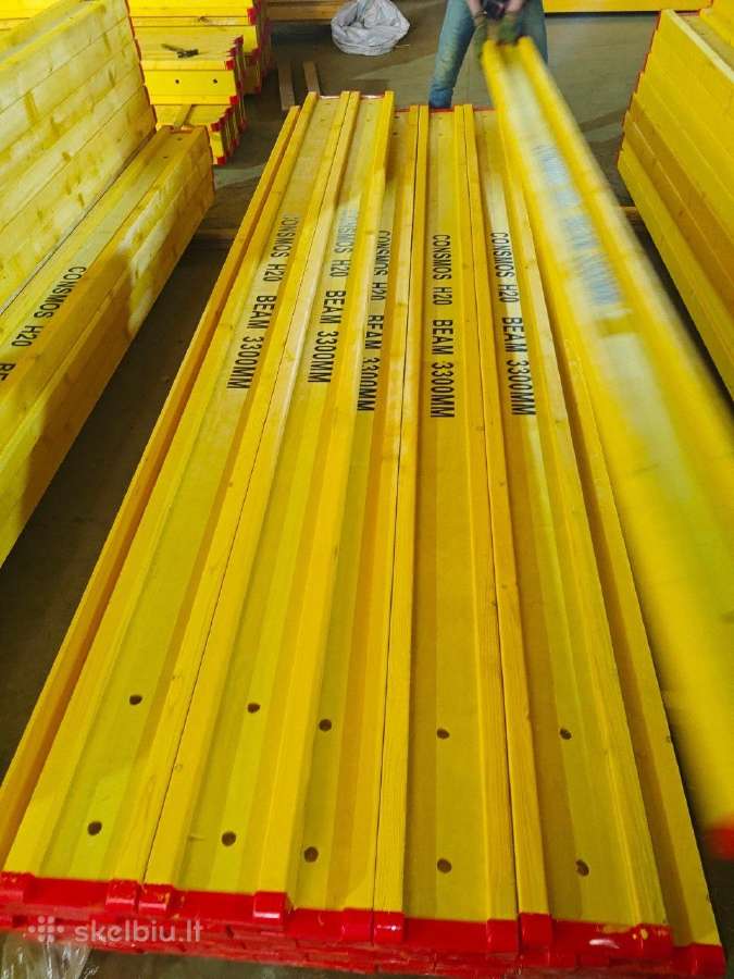 Klojinių sijos H20, ilgis 3,30 m. - nuotraukos Nr. 3
