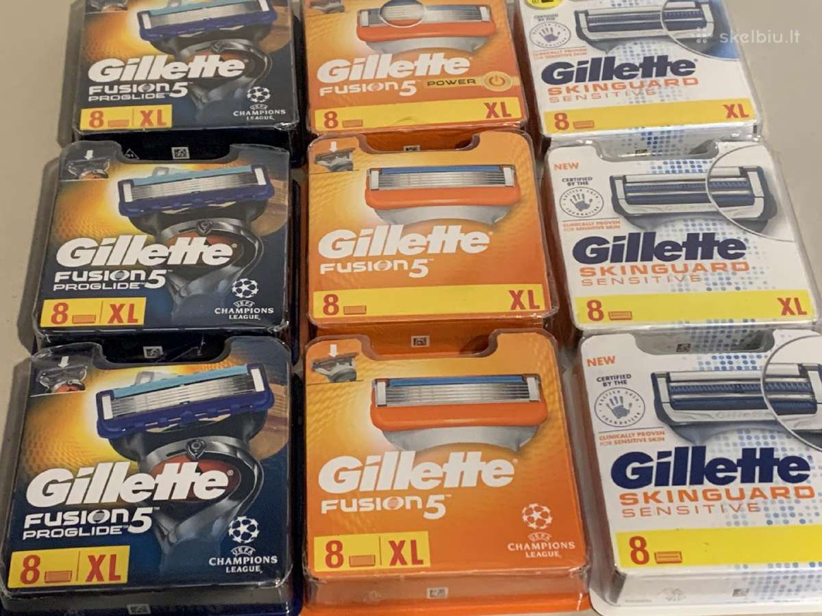 Gillette peiliukai