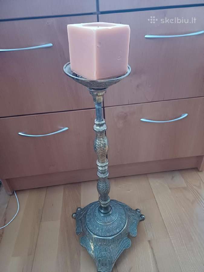 Antikvarine retro vintage stiliaus zvakide is Angl - nuotraukos Nr. 6