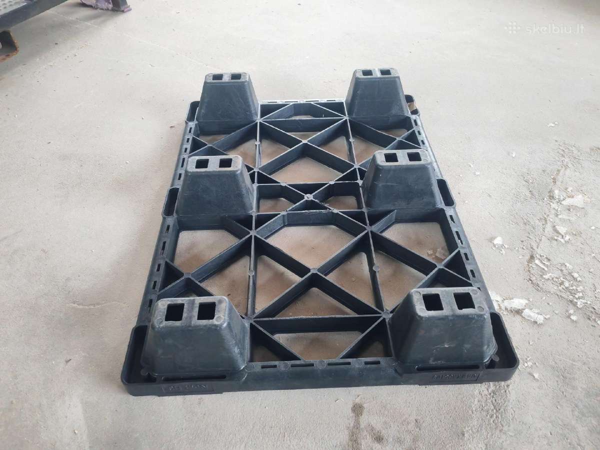 Plastikinės paletės 800x600x140 - nuotraukos Nr. 3