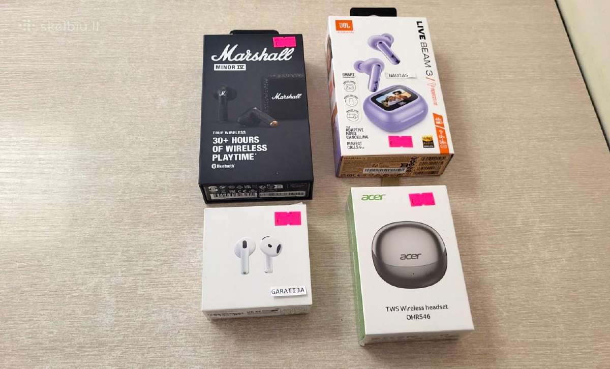 Bluetooth ausinės Apple/samsung/beats/sony - nuotraukos Nr. 2