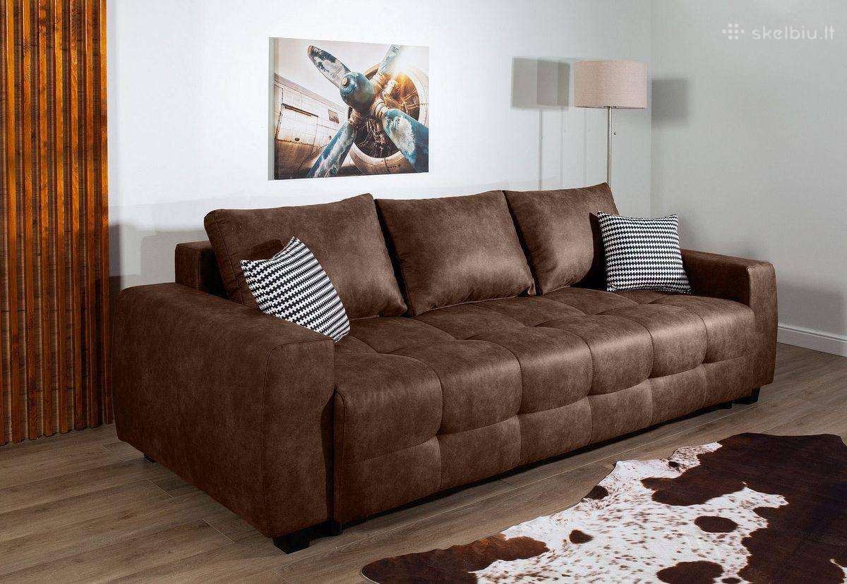 Minkšta miegama sofa / sofa-lova „Bella II“.