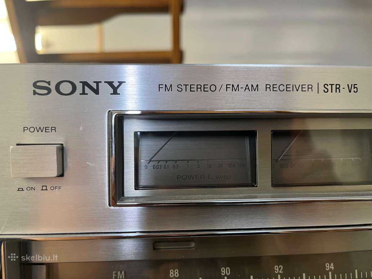 Sony Str V5 stiprintuvas - nuotraukos Nr. 7