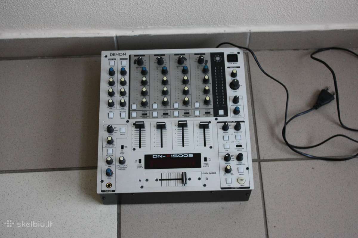 Denon Dn-x1500s Professional Dj Mixer 4ch Japan
