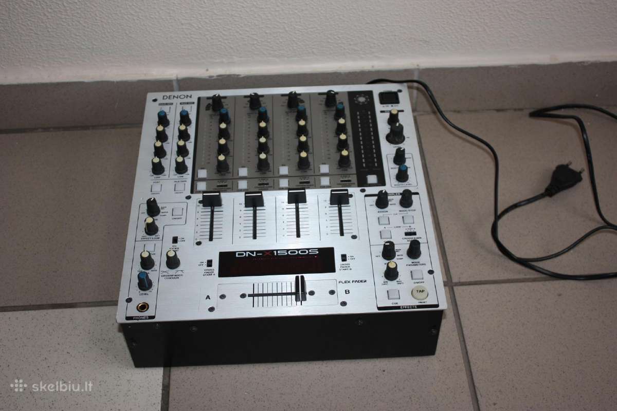 Denon Dn-x1500s Professional Dj Mixer 4ch Japan - nuotraukos Nr. 2