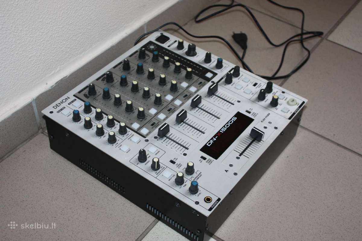 Denon Dn-x1500s Professional Dj Mixer 4ch Japan - nuotraukos Nr. 3