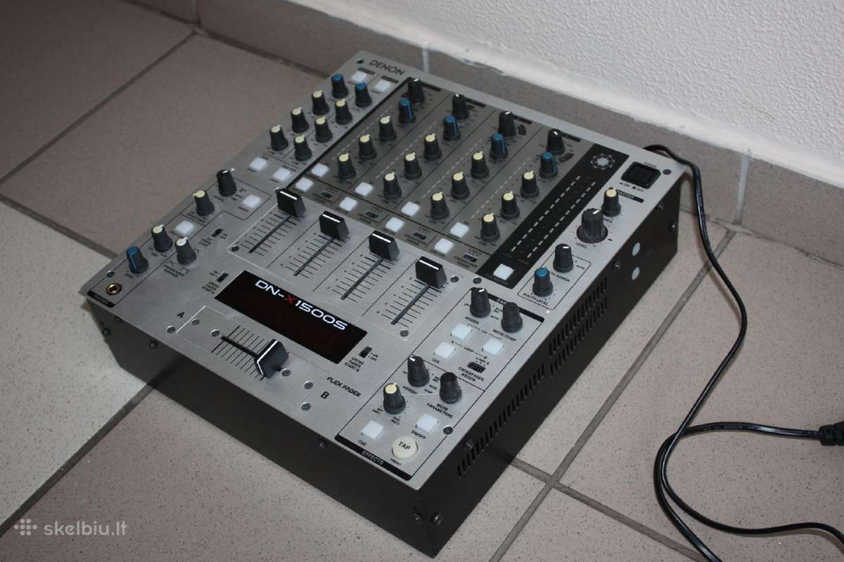 Denon Dn-x1500s Professional Dj Mixer 4ch Japan - nuotraukos Nr. 4