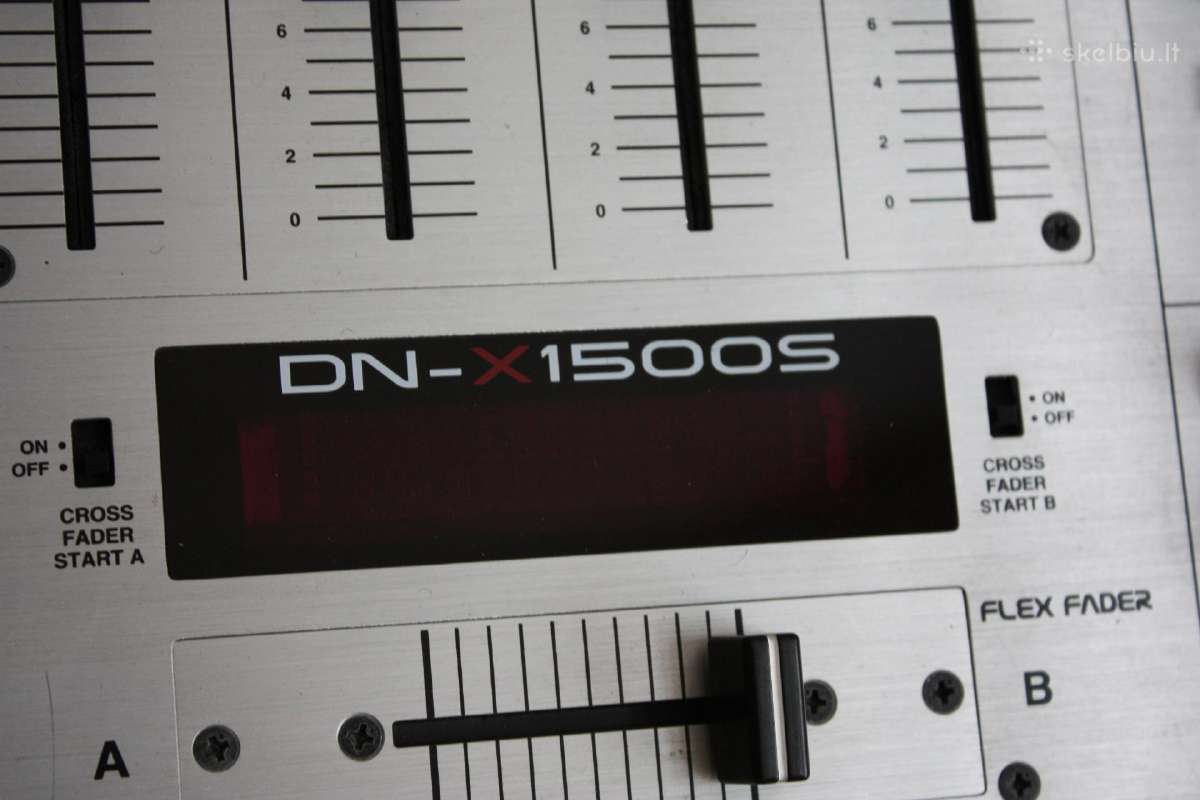 Denon Dn-x1500s Professional Dj Mixer 4ch Japan - nuotraukos Nr. 6