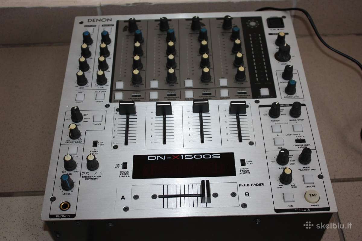 Denon Dn-x1500s Professional Dj Mixer 4ch Japan - nuotraukos Nr. 9