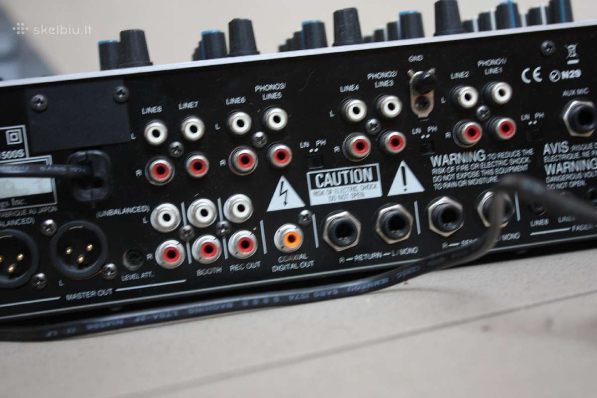 Denon Dn-x1500s Professional Dj Mixer 4ch Japan - nuotraukos Nr. 14
