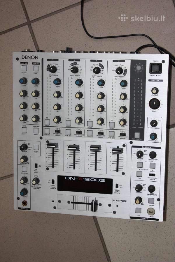 Denon Dn-x1500s Professional Dj Mixer 4ch Japan - nuotraukos Nr. 20