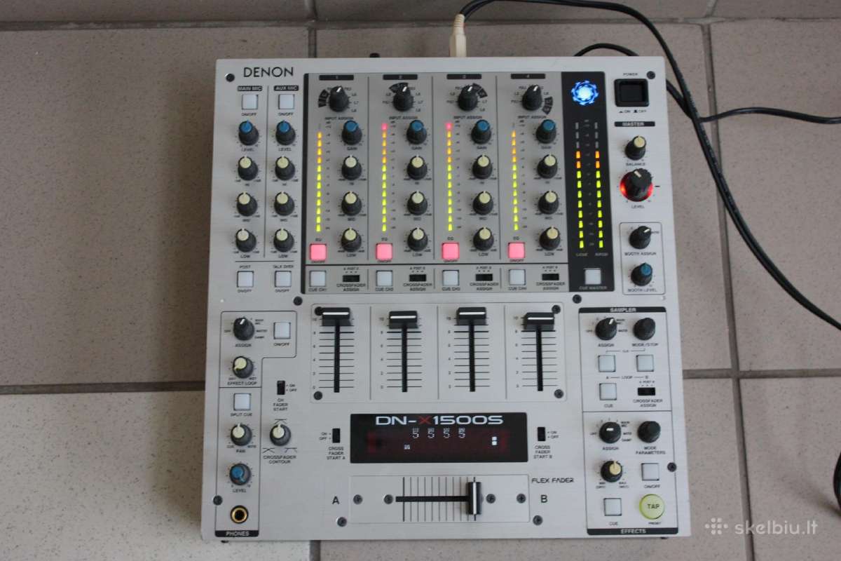 Denon Dn-x1500s Professional Dj Mixer 4ch Japan - nuotraukos Nr. 21
