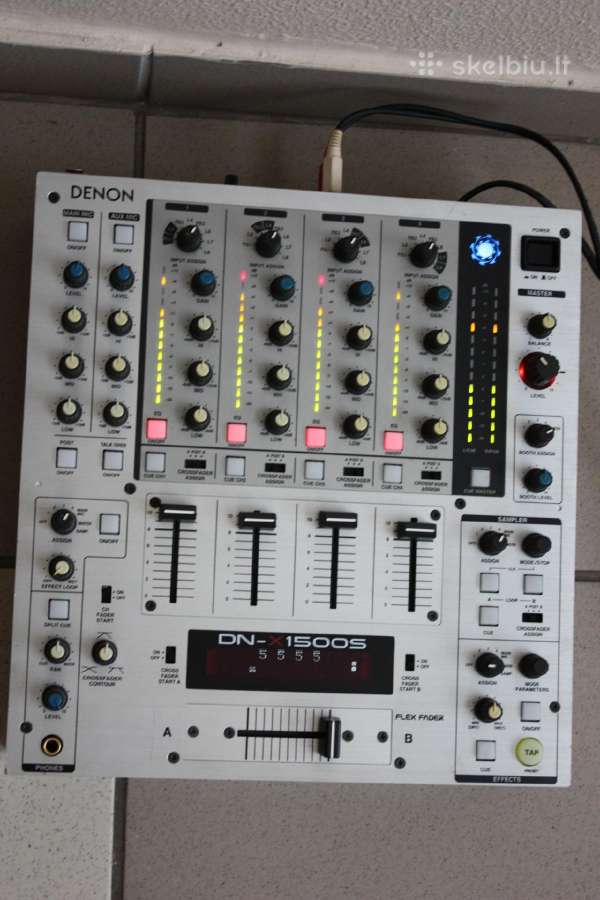 Denon Dn-x1500s Professional Dj Mixer 4ch Japan - nuotraukos Nr. 22