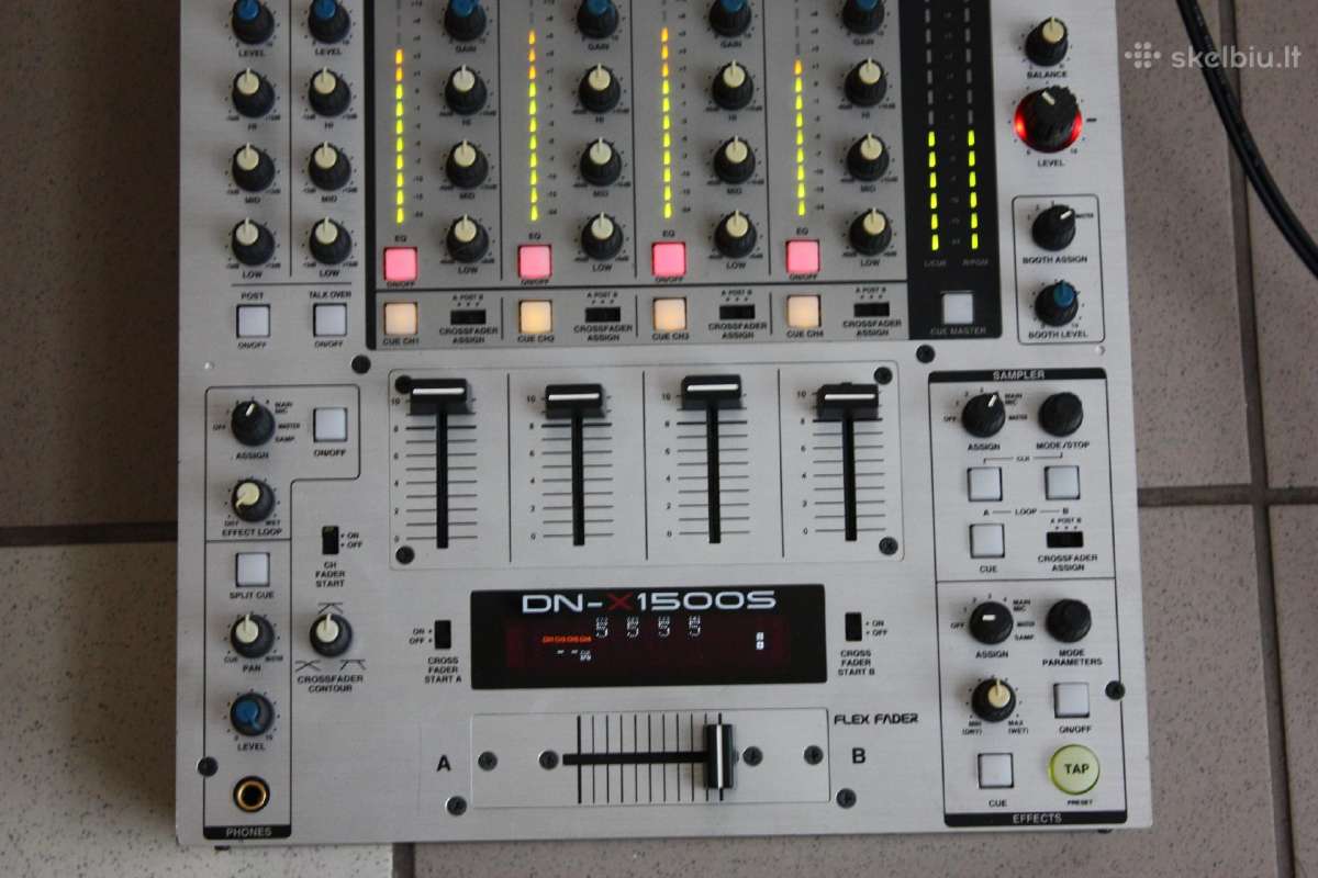 Denon Dn-x1500s Professional Dj Mixer 4ch Japan - nuotraukos Nr. 25