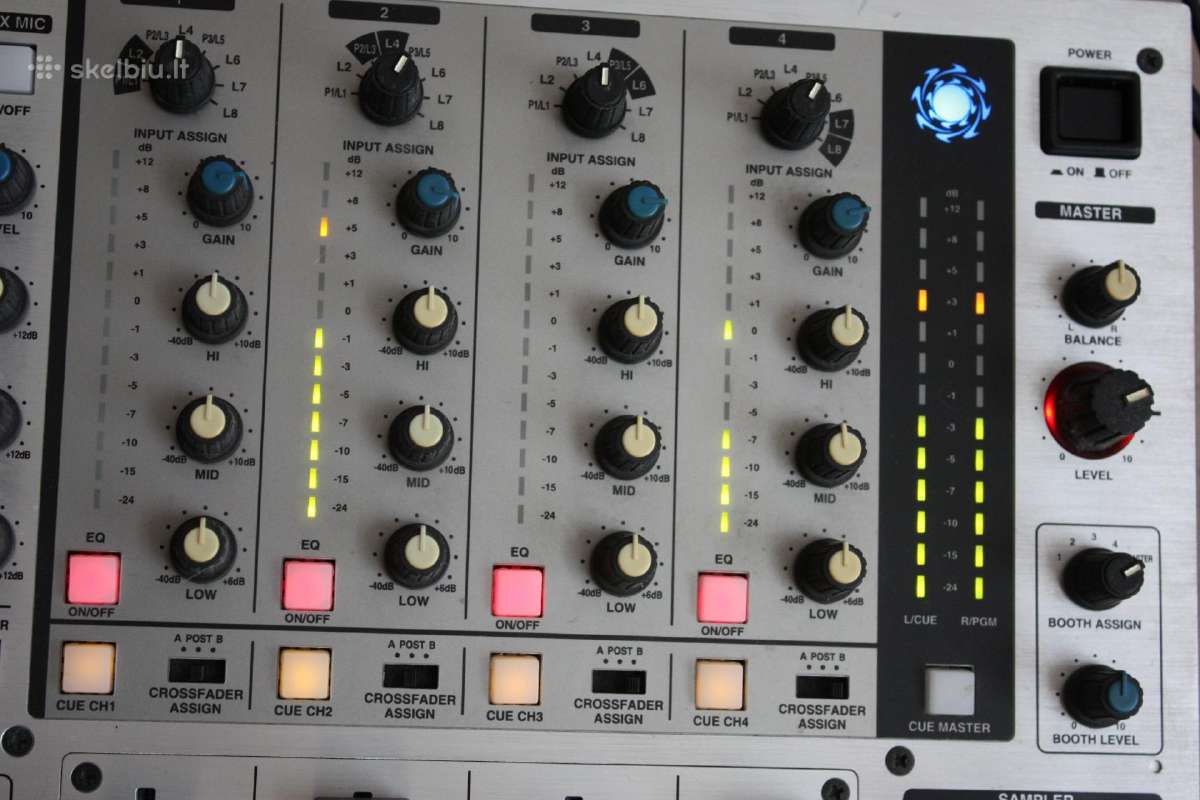 Denon Dn-x1500s Professional Dj Mixer 4ch Japan - nuotraukos Nr. 28