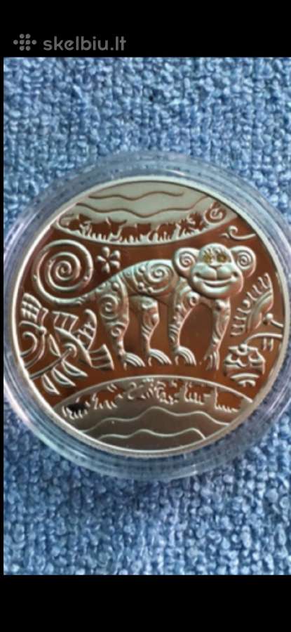 Moneta Ukraina 2016m. 5 griven, sidabras