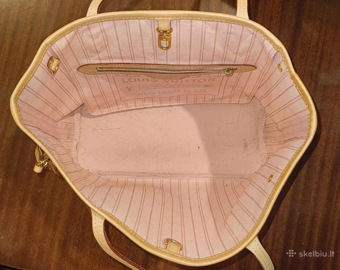 Louis Vuitton Neverfull Azure White - nuotraukos Nr. 2