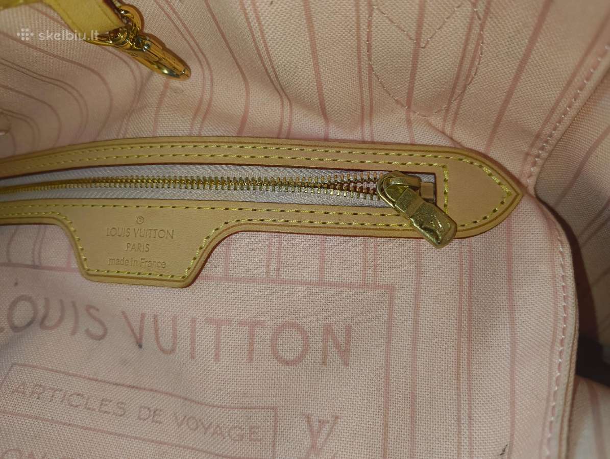 Louis Vuitton Neverfull Azure White - nuotraukos Nr. 8