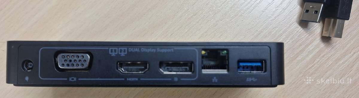 Sujungimų stotelė Dell D1000 Usb pajungimas - nuotraukos Nr. 4