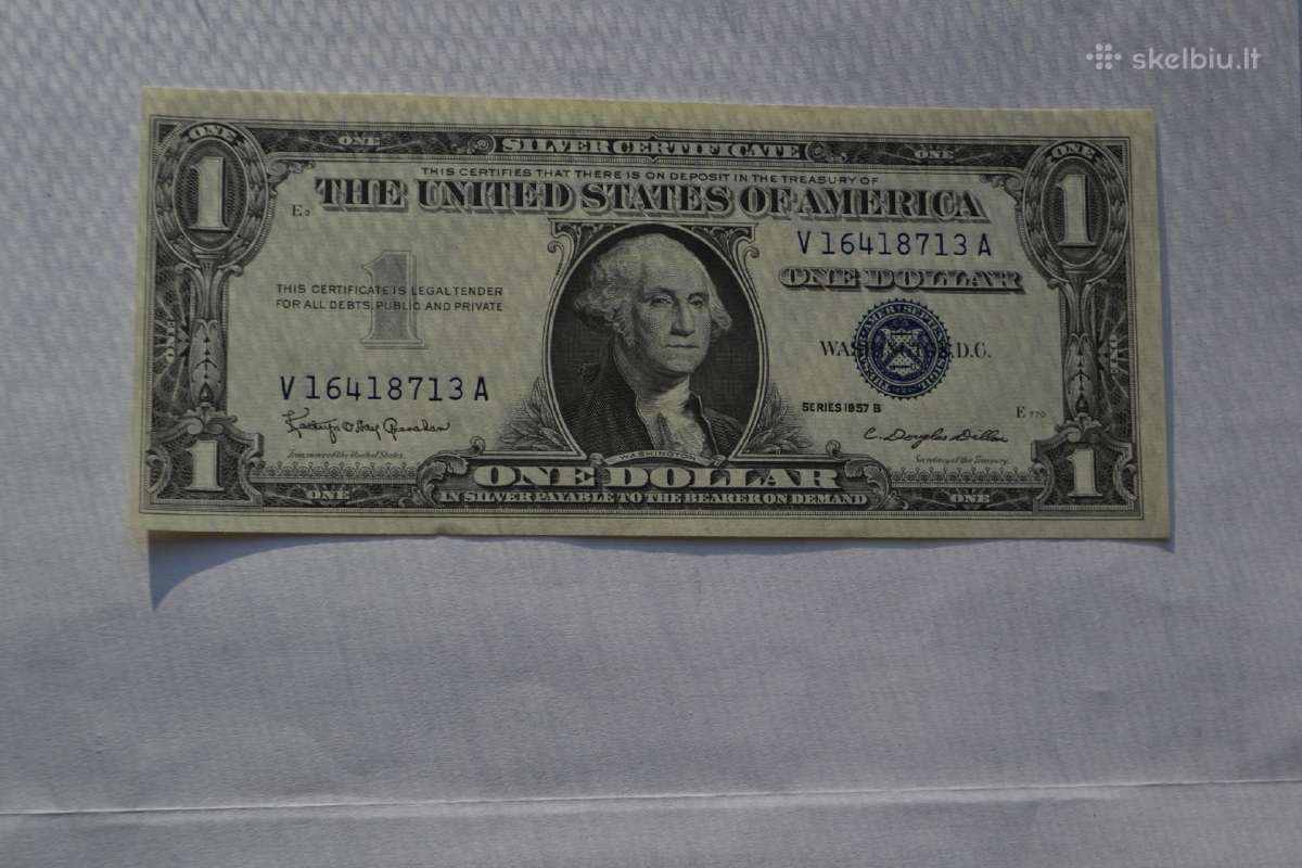 Unc 1 Doleris 1957 m. V